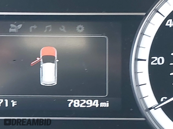 2017 Kia Niro Touring with VIN KNDCE3LC5H5080240, listed as a IAAI auction lot 41760023 with 78,294 mi miles. Bid and sale history available at carsss.com. Image 15.