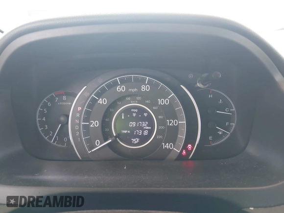 2013 Honda CR-V EX-L с VIN 2HKRM4H73DH649062, выставлен на аукционе IAAI как лот 42587209 с пробегом 91 732 миль миль и . История ставок и продаж доступна на DreamBid. Изображение 7.