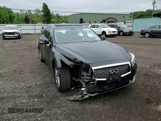 2014 Infiniti Q50 Premium with VIN JN1BV7AR0EM692022, listed as a Copart auction lot 60321765 with 72,366 mi miles and Salvage title. Bid and sale history available at DreamBid. Image 13.