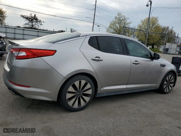2012 Kia Optima SX with VIN 5XXGR4A62CG047161, listed as a Copart auction lot 53131235 with 103,110 mi miles and Clean Title. Bid and sale history available at carsss.com. Image 3.