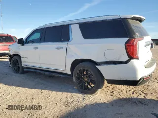 2023 GMC Yukon XL SLT with VIN 1GKS2GKT0PR253221, listed as a Copart auction lot 80070544 with 40,326 mi miles and Salvage Title. Bid and sale history available at carsss.com. Image 2.