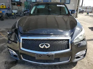 2015 Infiniti Q70 with VIN JN1EY1AP9FM510013, listed as a Copart auction lot 45341105 with 92,255 mi miles and Salvage title. Bid and sale history available at DreamBid. Image 5.