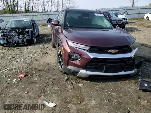 2023 Chevrolet TrailBlazer LT with VIN KL79MRSL4PB062018, listed as a Copart auction lot 53191905 with Not Provided miles and Salvage Title. Bid and sale history available at DreamBid. Image 12.