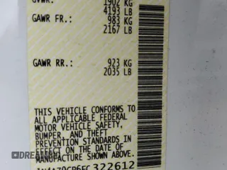 2015 Nissan LEAF SV with VIN 1N4AZ0CP6FC322612, listed as a Copart auction lot 47860363 with 56,136 mi miles. Bid and sale history available at carsss.com. Image 13.