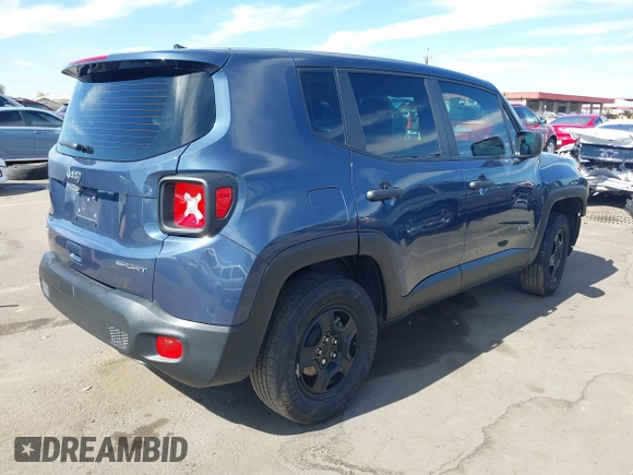 2021 Jeep Renegade Jeepster z VIN ZACNJDABXMPM18203, wystawiony jako IAAI lot #41642907 z przebiegiem 30 478 mil mil oraz . Historia ofert i sprzedaży dostępna na DreamBid. Obrazek 4.