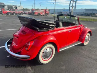 1969 Volkswagen Beetle with VIN 159347803, listed as a Copart auction lot 78107464 with 49,842 mi miles and Clean Title. Bid and sale history available at DreamBid. Image 4.