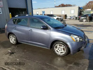 2009 Pontiac Vibe with VIN 5Y2SM67049Z452998, listed as a Copart auction lot 78538494 with 184,596 mi miles and Salvage Title. Bid and sale history available at carsss.com. Image 4.