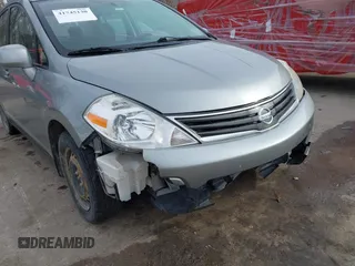 2011 Nissan Versa 1.8 S with VIN 3N1BC1AP9BL444391, listed as a IAAI auction lot 41745130 with 191,168 mi miles. Bid and sale history available at carsss.com. Image 6.