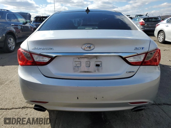 2012 Hyundai Sonata Limited with VIN 5NPEC4AB6CH395118, listed as a Copart auction lot 46399595 with 251,026 mi miles and Salvage Title. Bid and sale history available at DreamBid. Image 6.