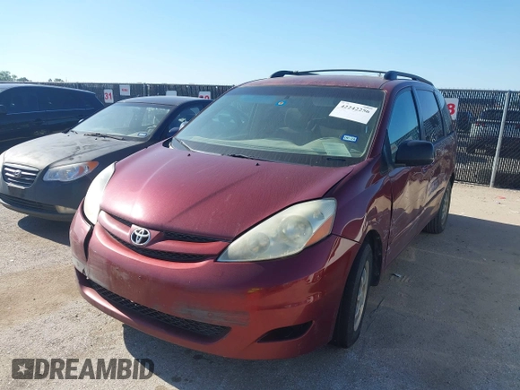 2006 Toyota Sienna CE with VIN 5TDZA23C56S449699, listed as a IAAI auction lot 42242256 with 237,528 mi miles and . Bid and sale history available at DreamBid. Image 2.