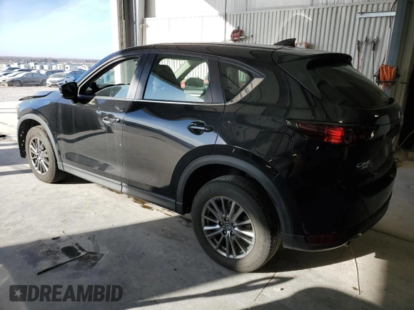 2018 Mazda CX-5 Sport with VIN JM3KFBBM8J0460017, listed as a Copart auction lot 84791344 with 75,092 mi miles and Salvage Title. Bid and sale history available at carsss.com. Image 2.