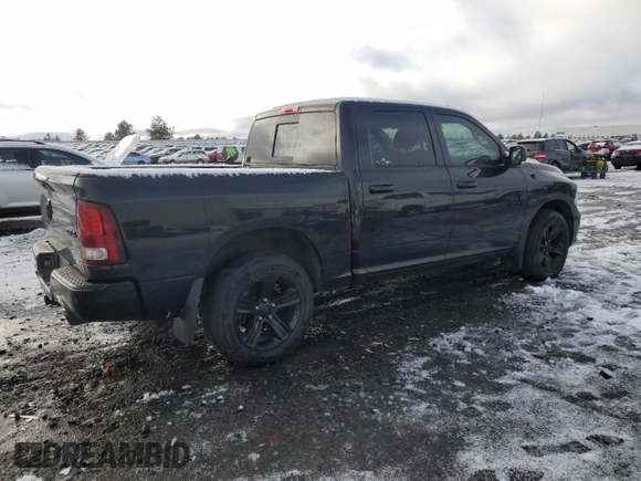 2015 Ram 1500 Sport with VIN 1C6RR7MT9FS780014, listed as a Copart auction lot 86001184 with 106,162 mi miles and Salvage title. Bid and sale history available at DreamBid. Image 3.