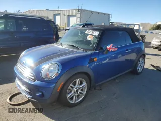 2013 MINI Convertible with VIN WMWZN3C55DT568375, listed as a Copart auction lot 88499325 with 78,360 mi miles and Salvage Title. Bid and sale history available at DreamBid. Image 1.
