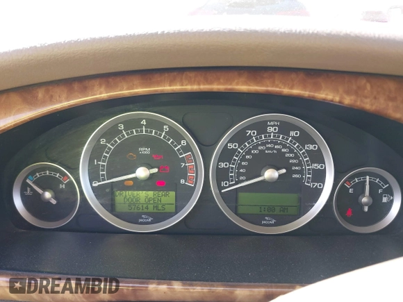 2005 Jaguar S-Type with VIN SAJWA01T95FN22745, listed as a IAAI auction lot 41898269 with 57,614 mi miles and . Bid and sale history available at DreamBid. Image 7.