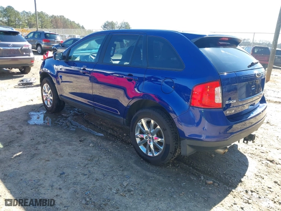 2014 Ford Edge SEL with VIN 2FMDK4JC7EBA50259, listed as a IAAI auction lot 41807565 with 101,629 mi miles. Bid and sale history available at carsss.com. Image 3.