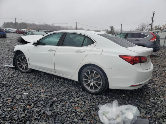 2016 Acura TLX V6 with VIN 19UUB2F35GA007640, listed as a Copart auction lot 81697884 with 97,739 mi miles and Salvage Title. Bid and sale history available at carsss.com. Image 2.