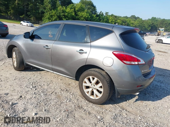 2013 Nissan Murano SV with VIN JN8AZ1MU5DW200652, listed as a IAAI auction lot 42576768 with 187,190 mi miles and . Bid and sale history available at DreamBid. Image 3.