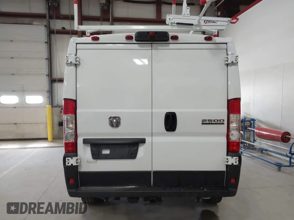 2024 Ram ProMaster Cargo Tradesman with VIN 3C6LRVVG8RE129248, listed as a IAAI auction lot 41985688 with 15,770 mi miles. Bid and sale history available at carsss.com. Image 17.