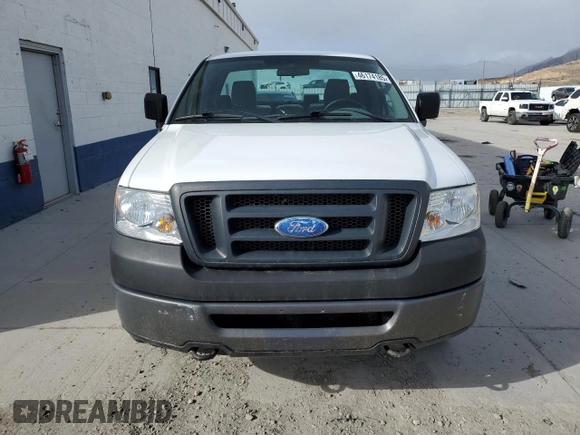 2006 Ford F-150 XL with VIN 1FTRF14W76NA59035, listed as a Copart auction lot 46174185 with 95,424 mi miles and Salvage Title. Bid and sale history available at carsss.com. Image 5.