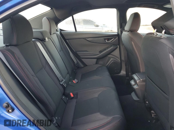 2023 Subaru WRX Premium with VIN JF1VBAF61P9815658, listed as a Copart auction lot 89131985 with 10,066 mi miles and Salvage Title. Bid and sale history available at carsss.com. Image 10.