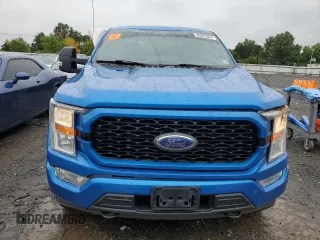 2021 Ford F-150 XL with VIN 1FTFW1E82MKD43741, listed as a Copart auction lot 65923804 with 86,506 mi miles and Salvage Title. Bid and sale history available at carsss.com. Image 5.