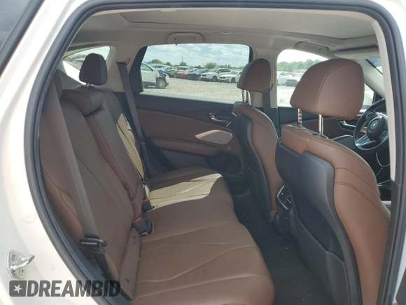 2024 Acura RDX Technology with VIN 5J8TC2H52RL007013, listed as a Copart auction lot 55810825 with 33,050 mi miles and Salvage title. Bid and sale history available at DreamBid. Image 11.