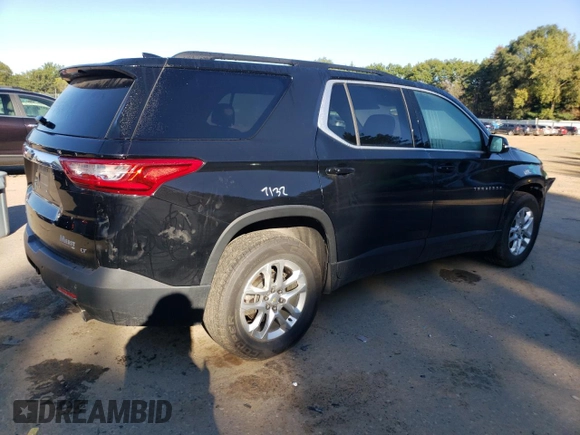 2019 Chevrolet Traverse LT Cloth with VIN 1GNEVGKW8KJ110705, listed as a Copart auction lot 72573574 with 130,665 mi miles and Salvage Title. Bid and sale history available at carsss.com. Image 3.