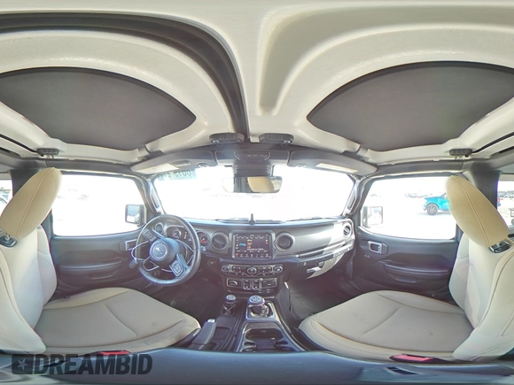 2021 Jeep Wrangler Sport with VIN 1C4GJXAG9MW770541, listed as a Copart auction lot 86194214 with 21,625 mi miles and Salvage Title. Bid and sale history available at DreamBid. Image 12.