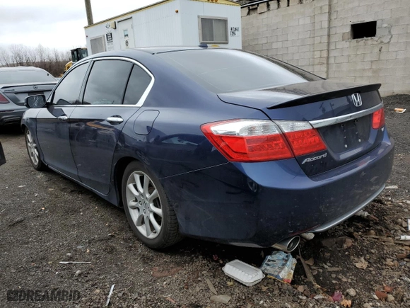 2014 Honda Accord Sedan EX-L with VIN 1HGCR3F89EA018971, listed as a Copart auction lot 49676475 with NaN miles and Salvage Title. Bid and sale history available at carsss.com. Image 2.
