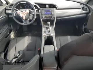 2019 Honda Civic LX with VIN 2HGFC2F6XKH606222, listed as a Copart auction lot 53129505 with 68,629 mi miles and Salvage Title. Bid and sale history available at DreamBid. Image 8.