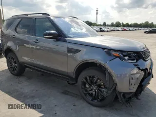 2018 Land Rover Discovery HSE Luxury with VIN SALRT2RV6JA074679, listed as a Copart auction lot 61619354 with 123,180 mi miles and Salvage Title. Bid and sale history available at carsss.com. Image 4.