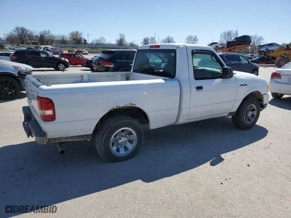 2007 Ford Ranger XL with VIN 1FTYR10DX7PA45417, listed as a Copart auction lot 49907975 with 233,033 mi miles and Salvage Title. Bid and sale history available at carsss.com. Image 3.