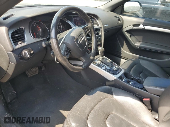 2012 Audi A5 2.0T Premium Plus with VIN WAUJFAFH9CN003358, listed as a Copart auction lot 53102245 with 144,428 mi miles and Salvage Title. Bid and sale history available at carsss.com. Image 8.