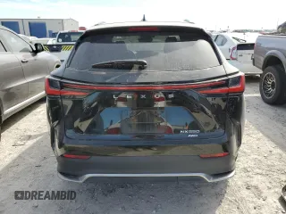 2022 Lexus NX with VIN JTJKGCEZ6N5000640, listed as a Copart auction lot 42488723 with 9,705 mi miles. Bid and sale history available at carsss.com. Image 6.