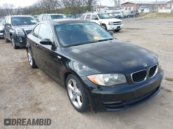 2009 BMW 1 Series 128i with VIN WBAUP73559VF07103, listed as a IAAI auction lot 41777559 with 125,316 mi miles and . Bid and sale history available at carsss.com. Image 1.