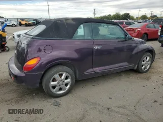 2005 Chrysler PT Cruiser Touring with VIN 3C3EY55E25T604454, listed as a Copart auction lot 77046394 with 148,216 mi miles and Clean Title. Bid and sale history available at DreamBid. Image 3.