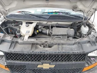 2013 Chevrolet Express Cargo Van with VIN 1GCSGAFX0D1111985, listed as a IAAI auction lot 42065556 with 243,671 mi miles. Bid and sale history available at carsss.com. Image 10.