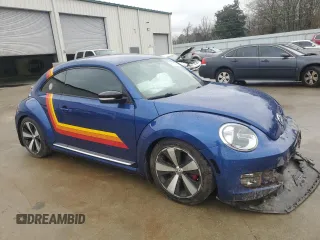 2012 Volkswagen Beetle 2.0T Turbo with VIN 3VW467AT5CM638809, listed as a Copart auction lot 42114865 with 94,703 mi miles and Salvage Title. Bid and sale history available at carsss.com. Image 4.