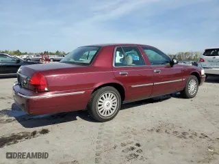 2007 Mercury Grand Marquis LS with VIN 2MEFM75V27X642659, listed as a Copart auction lot 53854085 with 90,612 mi miles and Clean Title. Bid and sale history available at carsss.com. Image 3.