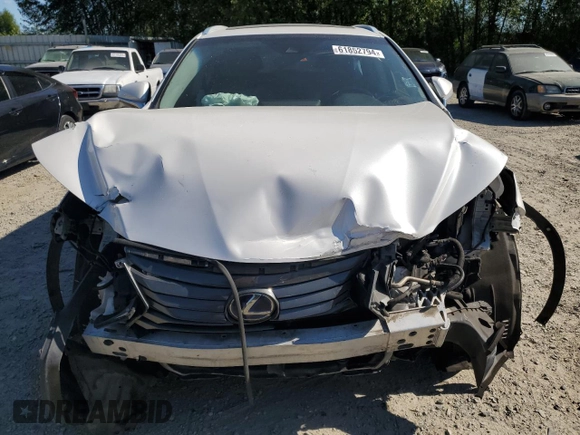 2016 Lexus RX with VIN 2T2ZFMCA9GC001175, listed as a Copart auction lot 61852794 with 116,894 mi miles and Salvage title. Bid and sale history available at DreamBid. Image 5.