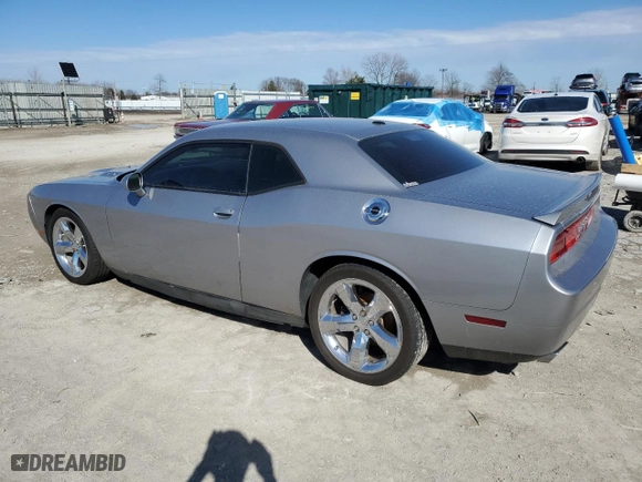 2013 Dodge Challenger R/T with VIN 2C3CDYBT2DH591381, listed as a Copart auction lot 49110375 with 129,876 mi miles and Clean Title. Bid and sale history available at carsss.com. Image 2.