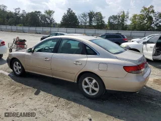 2007 Hyundai Azera GLS with VIN KMHFC46D97A181621, listed as a Copart auction lot 69761294 with 185,732 mi miles and Salvage Title. Bid and sale history available at carsss.com. Image 2.