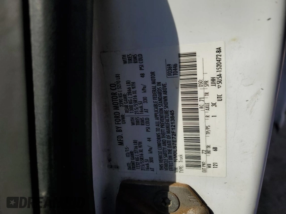 2015 Ford Transit Connect XL с VIN NM0LS7E72F1213845, выставлен на аукционе Copart как лот 51024145 с пробегом 197 935 миль миль и Чистый • Clean title. История ставок и продаж доступна на DreamBid. Изображение 14.