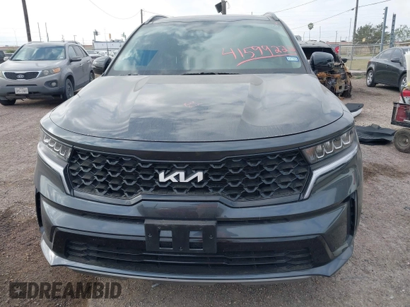 2023 Kia Sorento S with VIN 5XYRL4LC8PG246777, listed as a IAAI auction lot 41599222 with 20,856 mi miles and . Bid and sale history available at DreamBid. Image 13.