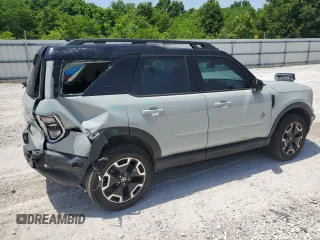 2022 Ford Bronco Sport Outer Banks with VIN 3FMCR9C67NRE27217, listed as a Copart auction lot 57079945 with 24,145 mi miles and Salvage title. Bid and sale history available at DreamBid. Image 3.