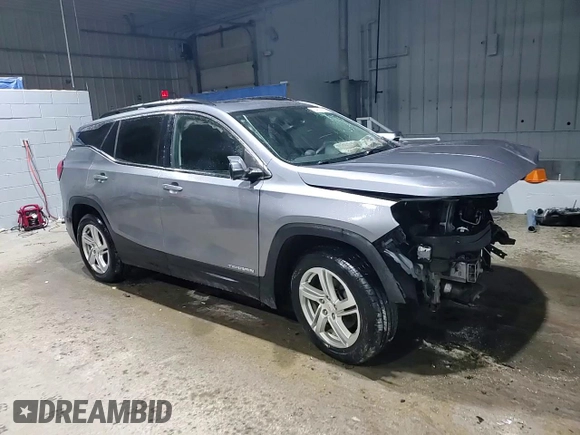 2018 GMC Terrain SLE with VIN 3GKALTEX0JL144790, listed as a Copart auction lot 84878584 with 0 mi miles and Salvage Title. Bid and sale history available at carsss.com. Image 15.