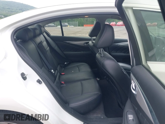 2023 Infiniti Q50 Luxe with VIN JN1EV7BR5PM541157, listed as a IAAI auction lot 42452178 with 60,271 mi miles and . Bid and sale history available at DreamBid. Image 8.