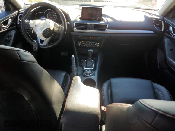 2015 Mazda 3 S Touring with VIN JM1BM1V36F1219697, listed as a Copart auction lot 87500465 with 152,030 mi miles and Salvage Title. Bid and sale history available at DreamBid. Image 8.