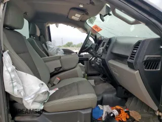 2018 Ford F-150 XL with VIN 1FTMF1CB9JKC79358, listed as a Copart auction lot 57774995 with 112,543 mi miles and Salvage title. Bid and sale history available at DreamBid. Image 7.
