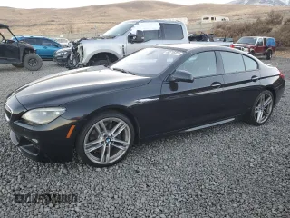 2014 BMW 6 Series 640i z VIN WBA6A0C55ED317252, wystawiony jako Copart lot #82715324 z przebiegiem 113 440 mil mil oraz Czysty tytuł • Clean title. Historia ofert i sprzedaży dostępna na DreamBid. Obrazek 1.